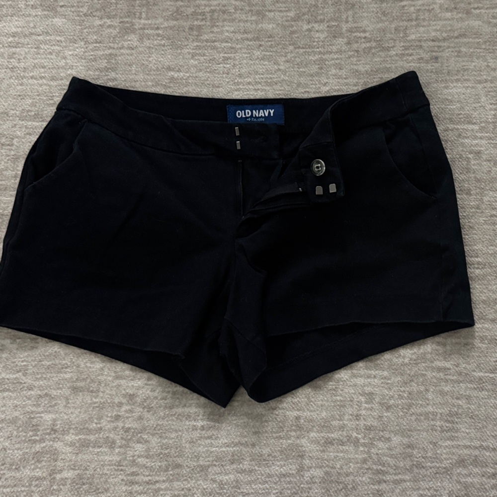 Old Navy Women's High Waist Black Shorts